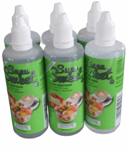 Supa Sweet liquid sweetener - 6 by 100ml bottles