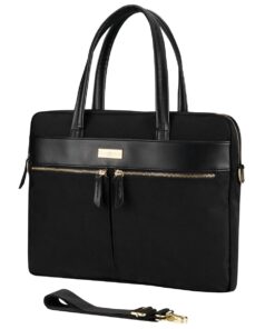 SupaNova Ladies Laptop Handbag in Black - Sienna Series - Black 14.1"  - 14.1 cm