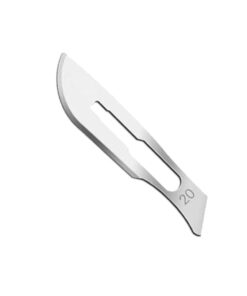 SURGICAL BLADES CARBON STEEL 100'S {size 20}