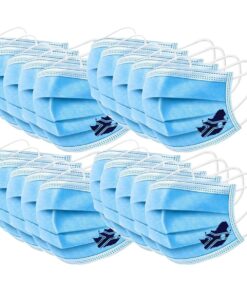 Surgical Mask nose and mouth protection - 20 Pack - Blue