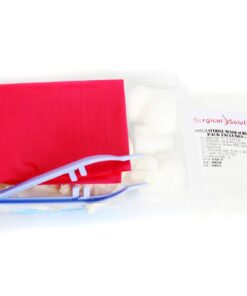 Surgii sterile medical dressing tray