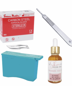 Swann-Morton No.10 Blades, Scalpel Handle No.3, Remover Box & Oil