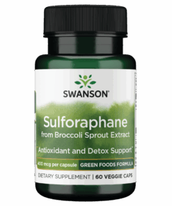 Swanson Sulforaphane from Broccoli Sprout Extract 400 mcg - 60 Veg Caps