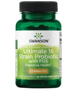 Swanson Ultimate 16 Strain Probiotic with Fos - 60 VCaps