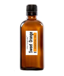 Sweet Orange Essential Oil (cold-pressed from peels) 100ml