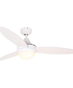 Swirl Fan (3 Blades) White - Excl. 2 x E14 40w