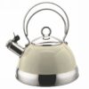 Swiss 2.5LT Gas Gourment Whistling Kettle Antique White