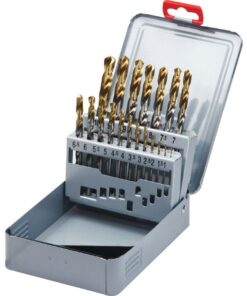 Swiss Tech 1 10.00Mm X 0.5Mm Hss Tin Drills Set 19