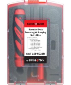 Swiss Tech B C Standard Duty Deburring Scraping Set 11Pc