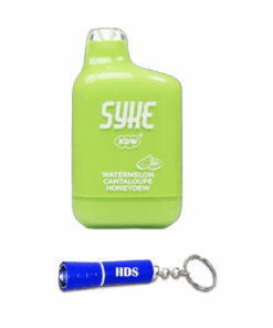 Syke 6500 Puff 50mg Disposable Vape - Watermelon Cantaloupe with HDS Torch