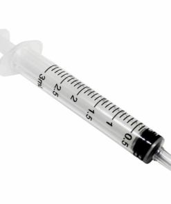 Syringes - 3ml, 5ml and 10ml - Leur Slip (100) - 3ml