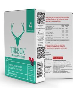 Takbok Male Erection Booster 4-Pack