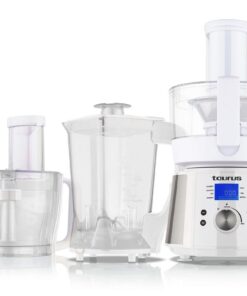 Taurus - 2.4 Litre 800W Food Processor - Stainless Steel