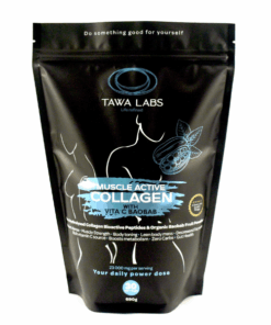 Tawa Labs - Muscle Active Bioactive Collagen with Vita C Baobab 690g