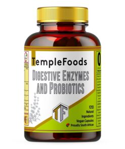 Temple Foods Digestive Enzymes and Probiotics Capsules