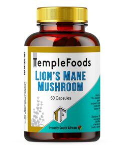 Temple Foods Lions Mane Mushroom 3000mg - 60