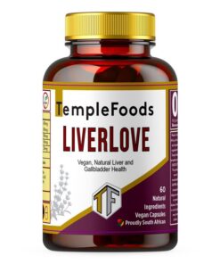 Temple Foods LiverLove. Essential, Natural Liver & Gallbladder Health - 120 Pack