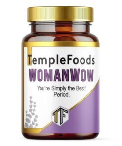 Temple Foods Woman Wow. Hormone Balance. PMS, Menopause - 60