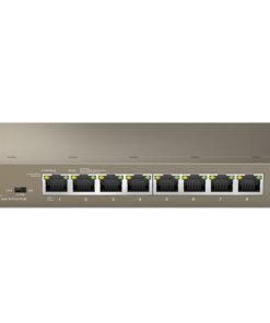 Tenda 9 Port Fast Ethernet Switch with 8 Port PoE  | TEF1109P-8-63W
