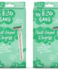 The Eco Gang Plant-Based Razor - 10 Pack