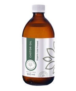 The Health Food Emporium Organic Cold Pressed Castor Oil - 500ml