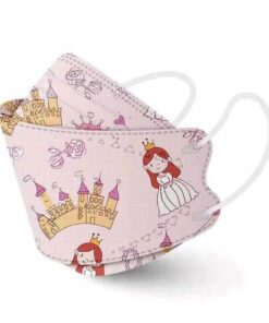 The Little Princess KF94 Kiddies Mask - 10 Pack - Light Pink