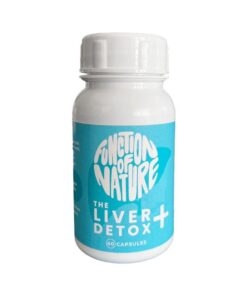 The Liver Detox Plus | 60 Capsules | Function of Nature
