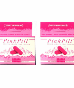 The Pink Pill (6 Capsules) x 2 Bulk Pack