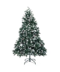 The Range Faux Tree With Pine Cones And flocked Tips D.I.Y - 150 cm
