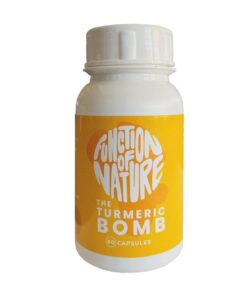 The Turmeric Bomb | 60 Capsules | Function of Nature