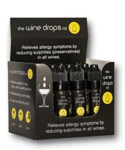 The Wine Drops - Neutralizes Sulphites in Wine - 12 Pack