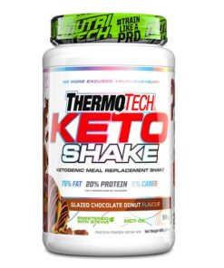 ThermoTech Keto Shake Glazed Chocolate Donut 908g
