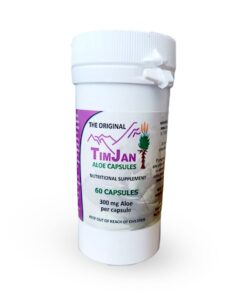 TimJan Aloe Ferox Capsules 300mg Your Natural Path to Wellness 60 Capsules - 2 Pack