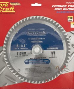 Tork Craft Blade Contactor Alum 210 X 60T 30/16 Circular Saw TCT
