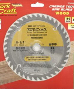 Tork Craft Blade Contractor 160 X 40T 20/16 Circular Saw TCT