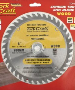 Tork Craft Blade Contractor 200 X 40T 30/1/20/16 Circular Saw TCT