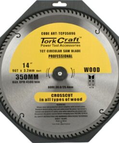 Tork Craft Blade Contractor 350 X 96T 30/1 Circular Saw TCT
