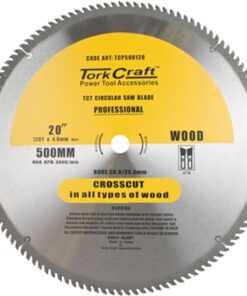 Tork Craft Blade Contractor 500 X 120T 30/1 Circular Saw TCT