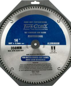 Tork Craft Blade Contractor Alum 350 X 100T TCG Neg Circular Saw TCT
