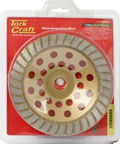 Tork Craft Dia. Cup Wheel 180 x 22.23mm Turbo Cold Pressed