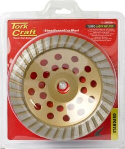 Tork Craft Dia. Cup Wheel 180 x 22.23mm Turbo Laser Welded