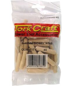 Tork Craft Dowels 8 X 40mm 40 Per Bag