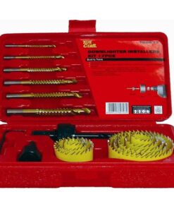 Tork Craft Downlighter Installers Kit W/Dr.Saws 17Pce