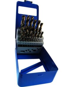 Tork Craft Drill Bit Set 25 Piece s 1-13mm x 0.5 mm Turbo Point