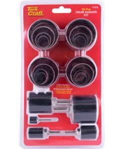Tork Craft Drum Sander Kit 25Pc 15-50mm In Blister