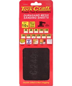 Tork Craft Durasand Mesh Sanding Sheet 240Grit 93 X 230mm 10Pc Per Pack