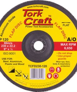 Tork Craft Flap Sanding Disc 230mm 120Grit