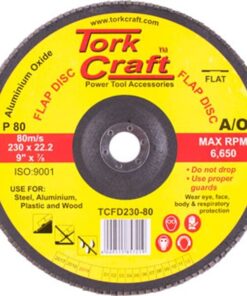 Tork Craft Flap Sanding Disc 230mm 80Grit