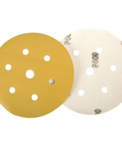 Tork Craft Gold Hook & Loop Disc (50 Pieces) 600 Grit 150mm X 6+1 Holes