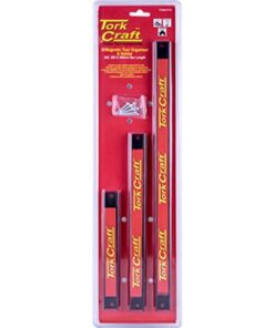 Tork Craft Magnetic Tool Organiser/Holder 3Pc Set 200-305-460mm Bar Length